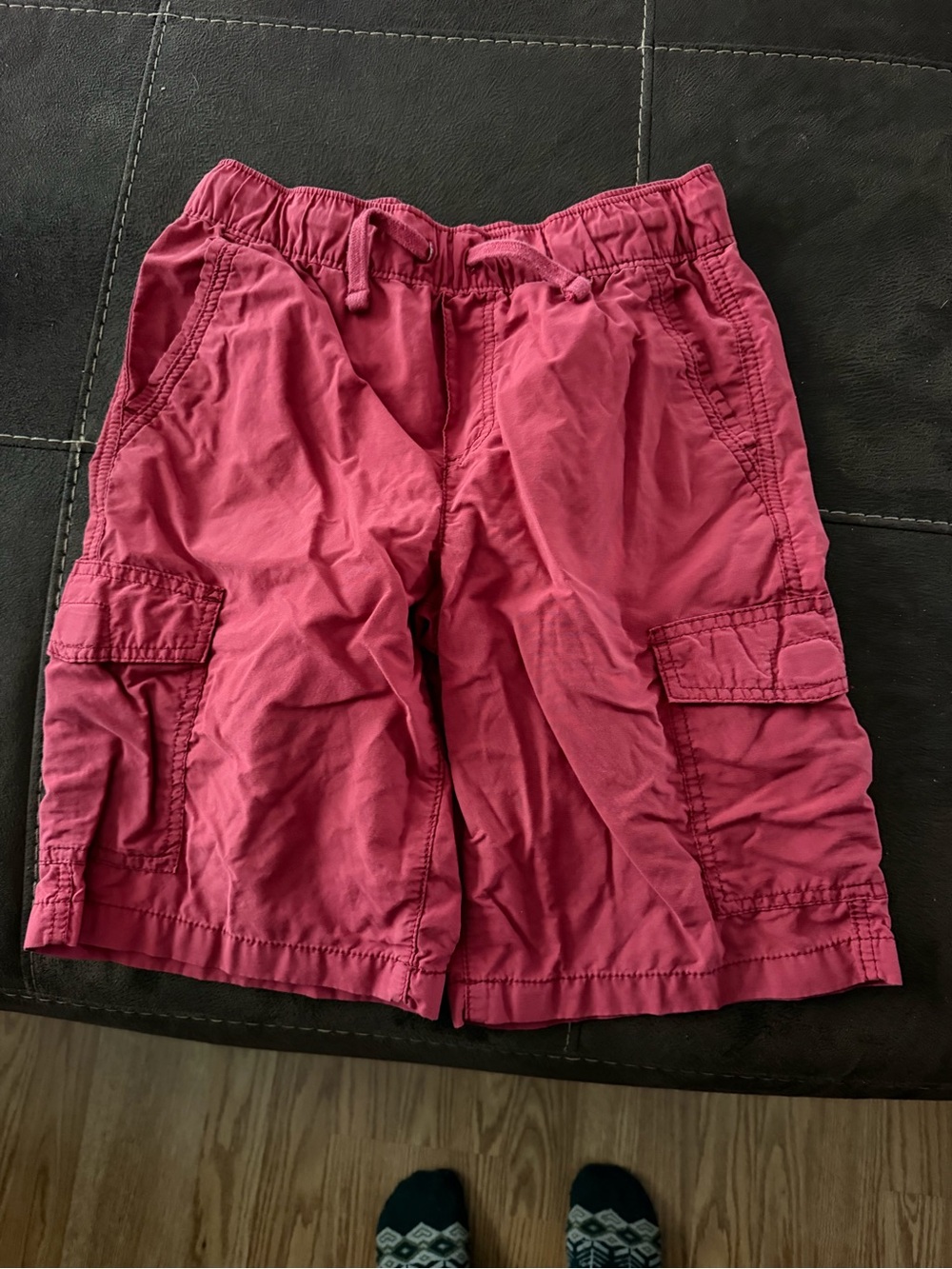 urban pipeline Rose Pink Cargo Shorts for Kids